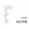 Listwa karniszowa, osłona karnisza K10040 - Krome